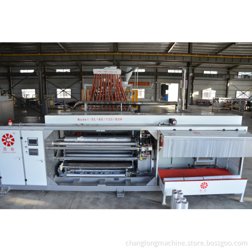2000mm Three & Five-Layer High-Speed Four Shafts Roll Changing Intelligent Temperature Control Automatic Casting Film Machine